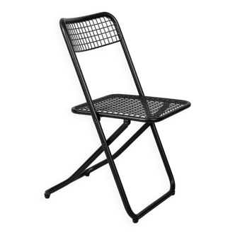 Black Folding Chair by Federico Giner