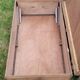 Large suitcase / wooden trunk - old