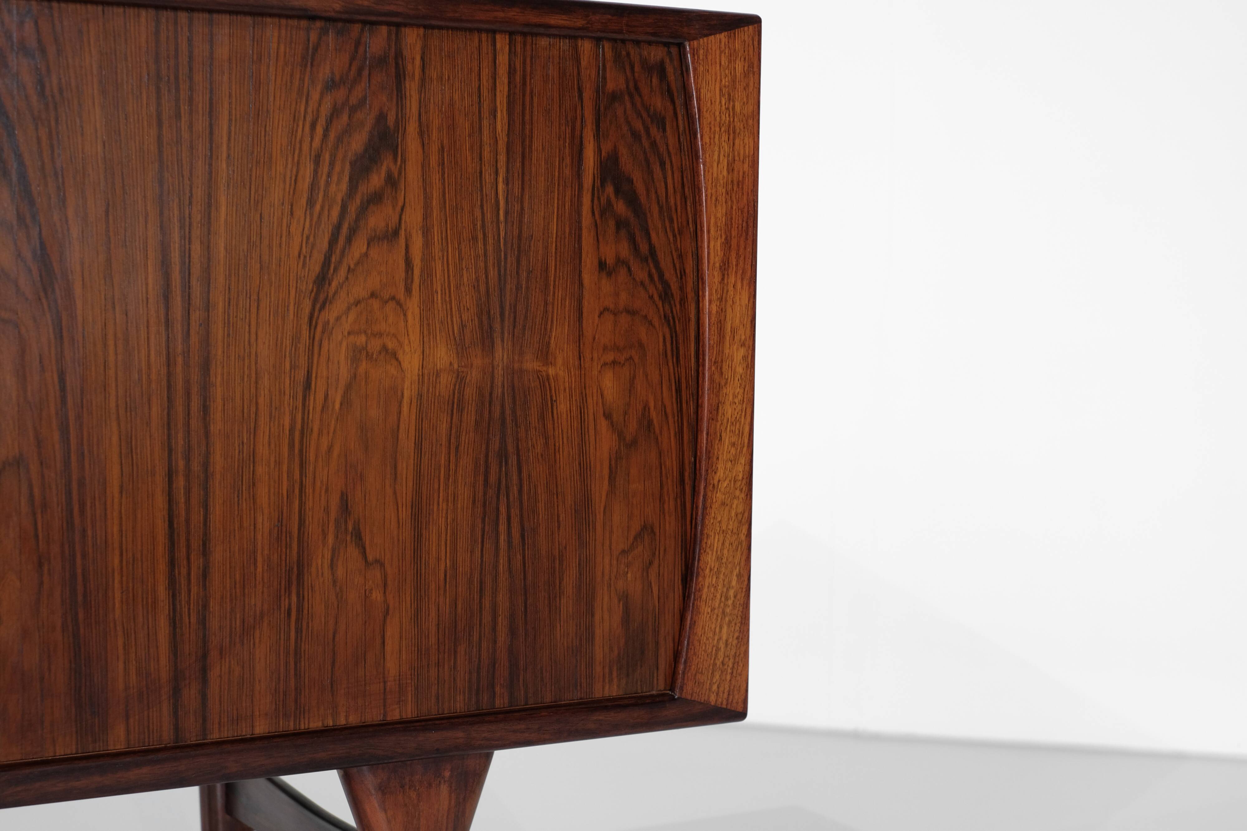 Enfilade designed by Henning Kjaernulf for Bruno Hansen, Denmark 1960s.