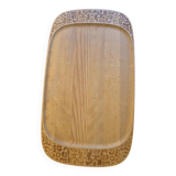 Alessi "Dressed" Marcel Wanders carved wooden tray 65 X 37