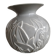 Vase art-déco au motif floral