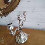 Silver candlestick