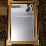 Large golden mirror