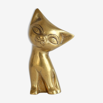 Brass cat