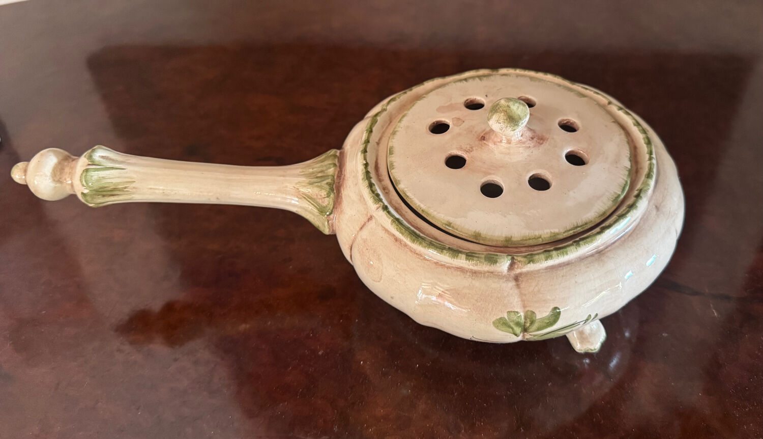 Antique ceramic flower vase