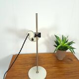 Wit metalen bureaulamp, tafellamp