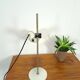 Wit metalen bureaulamp, tafellamp