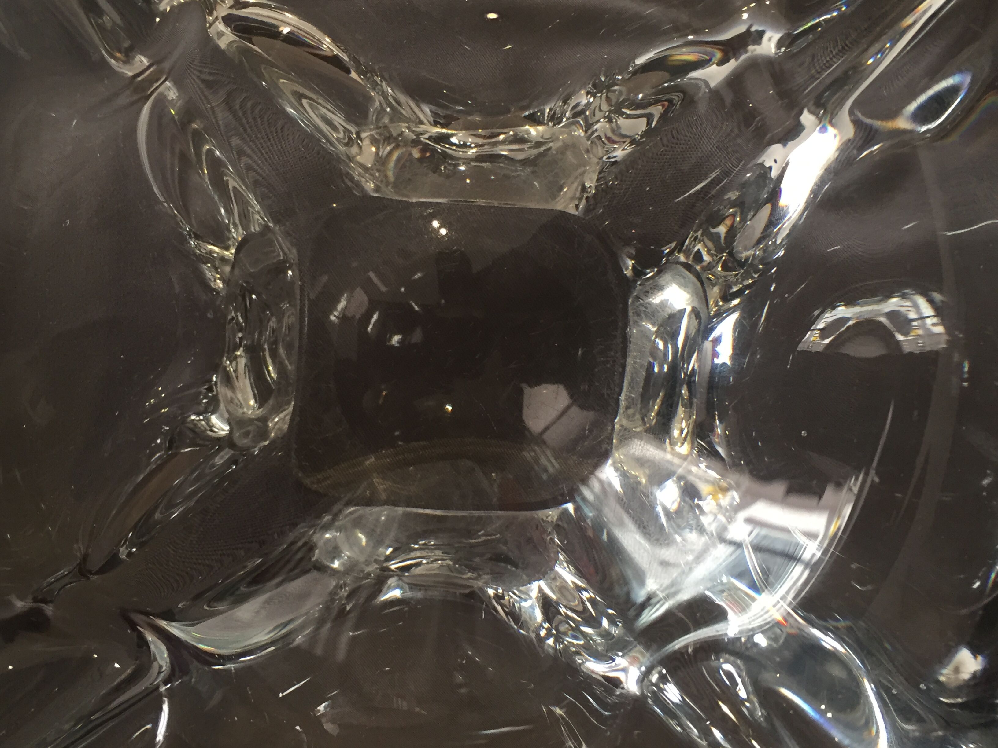 Ashtray Daum cross of Lorraine Nancy France