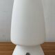 Small touch lamp in opaline from the 1980s.