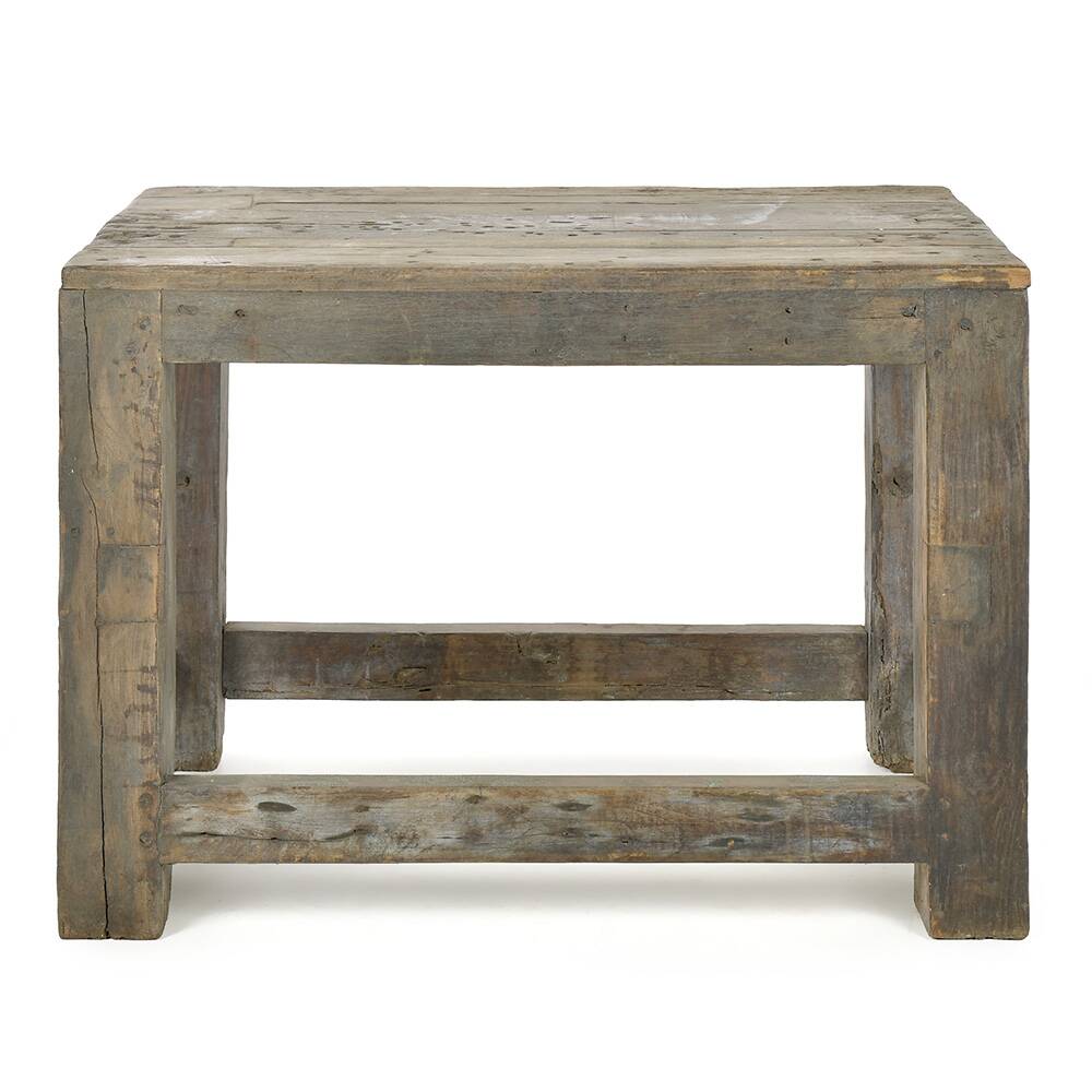 Solid wood work table (66 x 91 x 60cm)