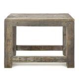 Solid wood work table (66 x 91 x 60cm)