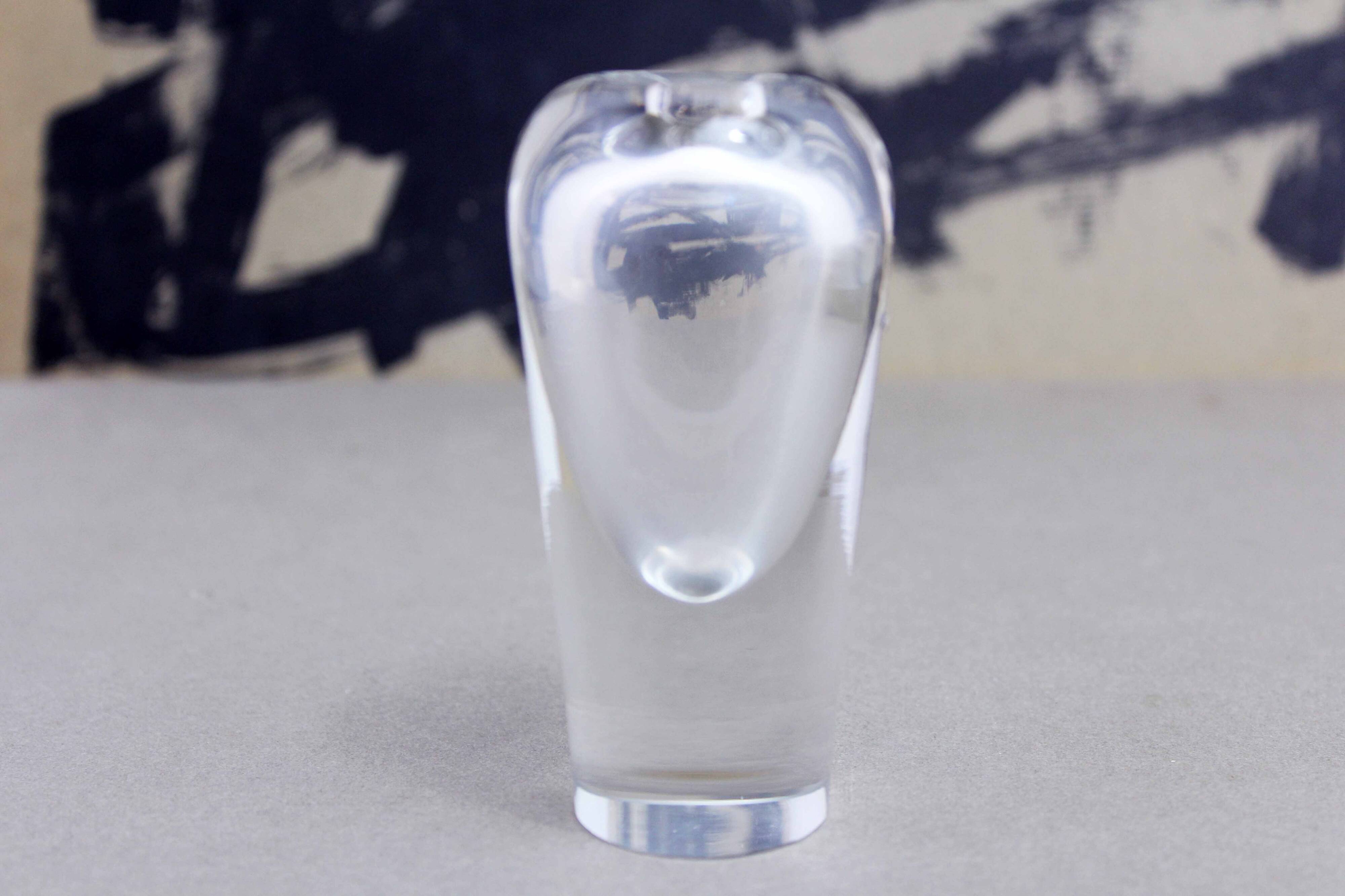 Vintage gral crystal soliflore