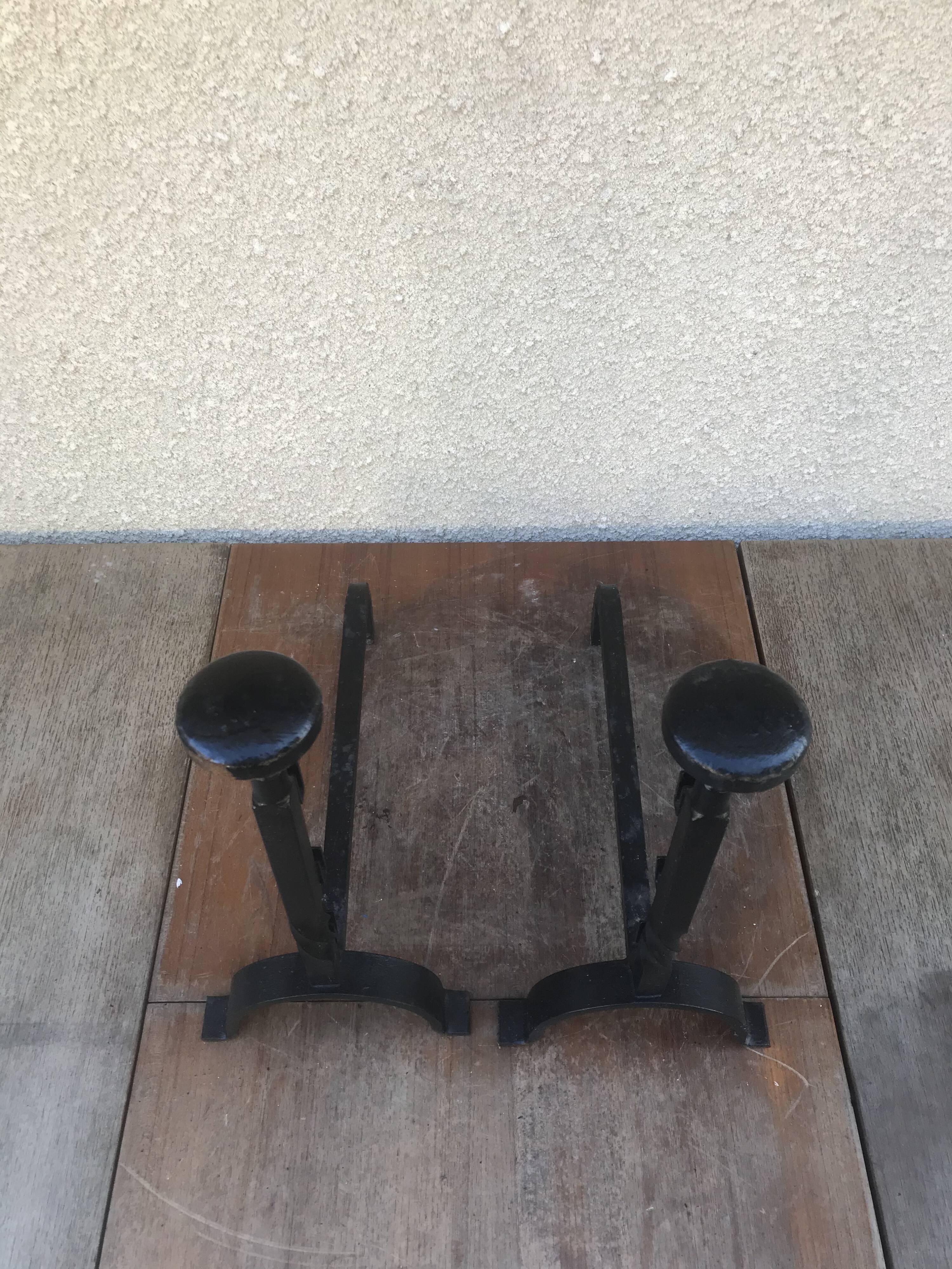 Former pair de landiers