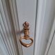 Louis XV Corner Cabinet Blue Neptune – Original Brass Fittings