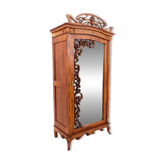 Art Nouveau wardrobe from the early 20th century, France.