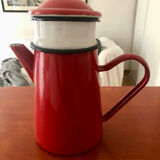 Enamel coffee pot