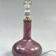 Vintage Danish Table Lamp, Purple Glass, Holmegaard Troll 2