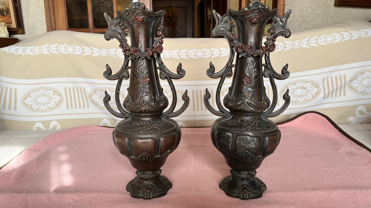 Pair of old regula vases