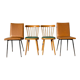 Lot de 4 chaises vintage
