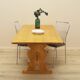 Table à manger en chêne massif, design danois, années 1960