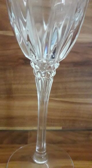 Pair of Arques crystal glasses