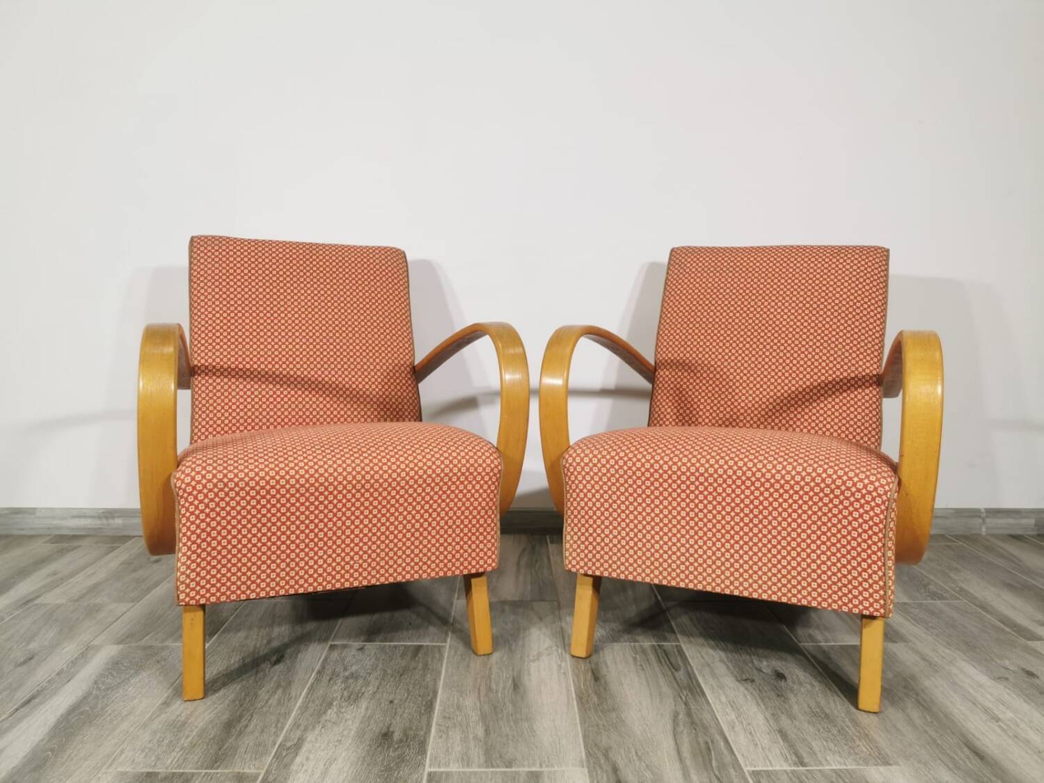 Vintage Armchair by Jindrich Halabala