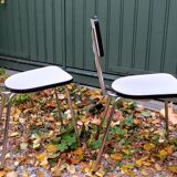 Pair of chairs in formica
