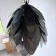 Brutalist suspension Jansen metal welded flower