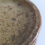 Set of 8 pyrite stoneware plates