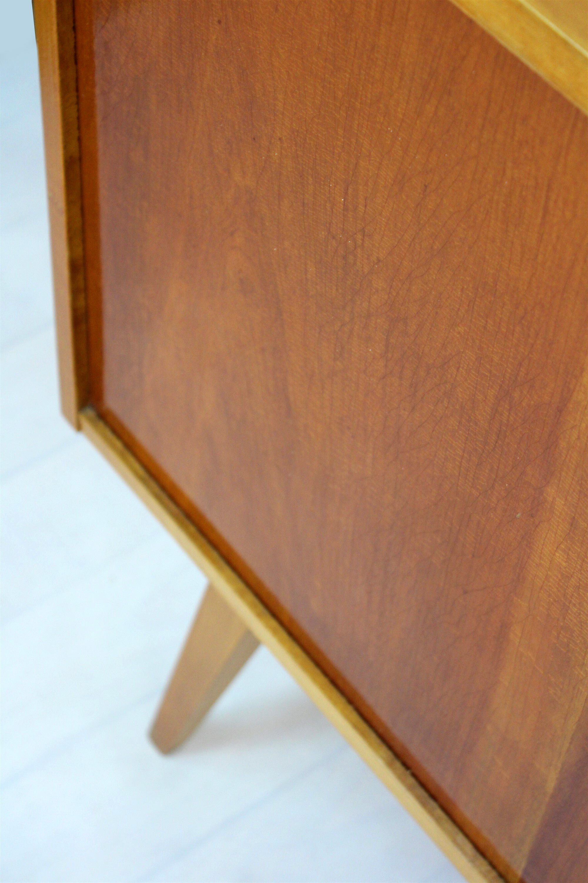 Mid-Century Birch and Mahogany Sideboard, 1960s