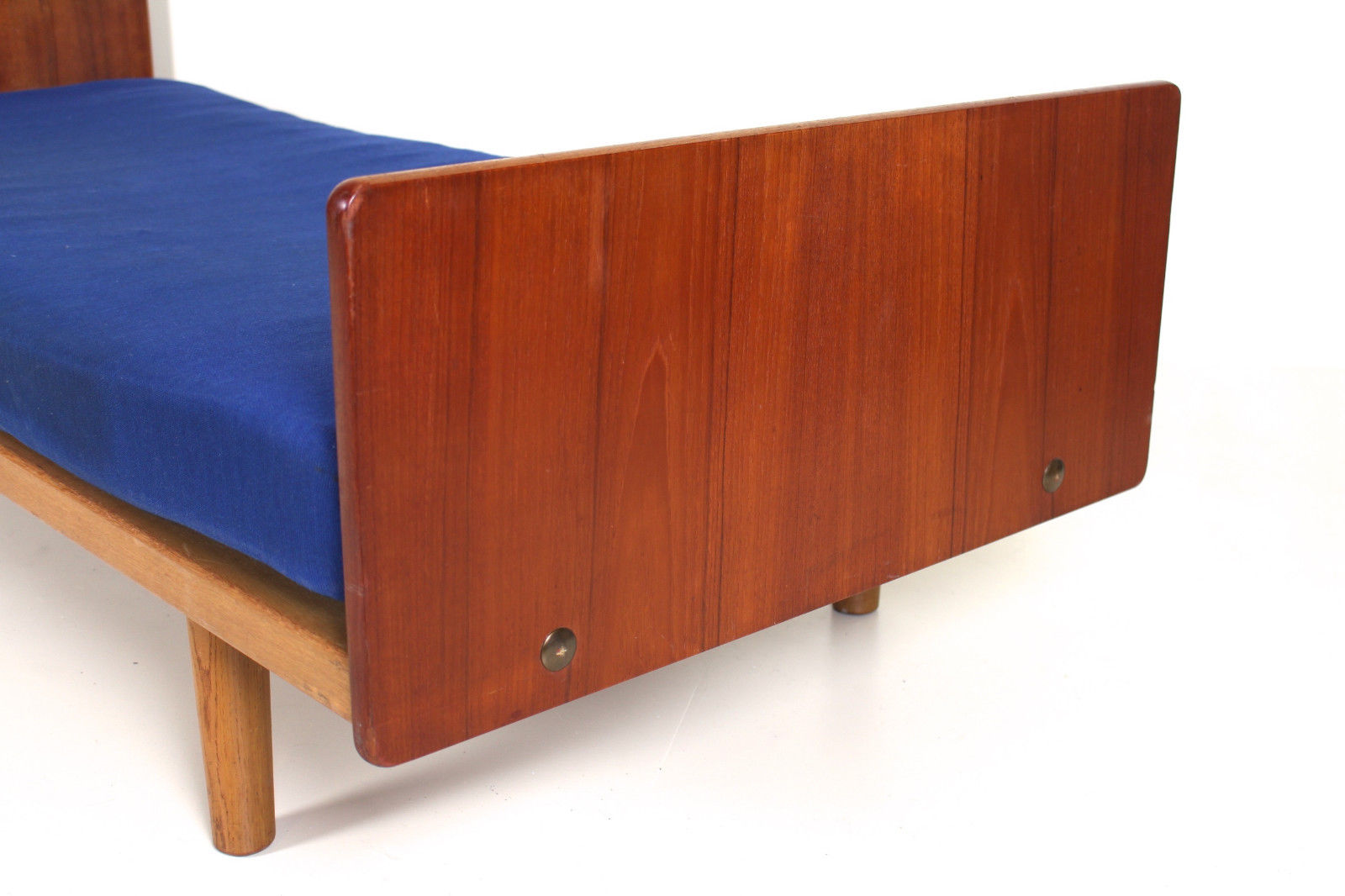 Sofa bed in day style vintage teak Danish 1960-70s