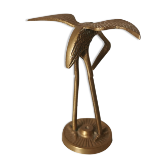 Brass heron