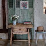 Table de chalet art populaire