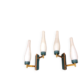 Pair of Stilnovo wall sconces