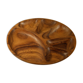 Wooden aperitif tray