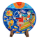 Simone's Plate, fishermen in a boat, hand-painted ceramic 26 cm, Sicily