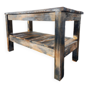 Console de ferme en bois