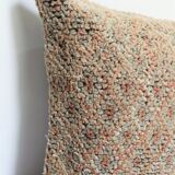 Vintage Moroccan kilim, Berber bujaad pillow, decorative pillow, Berber cushion.