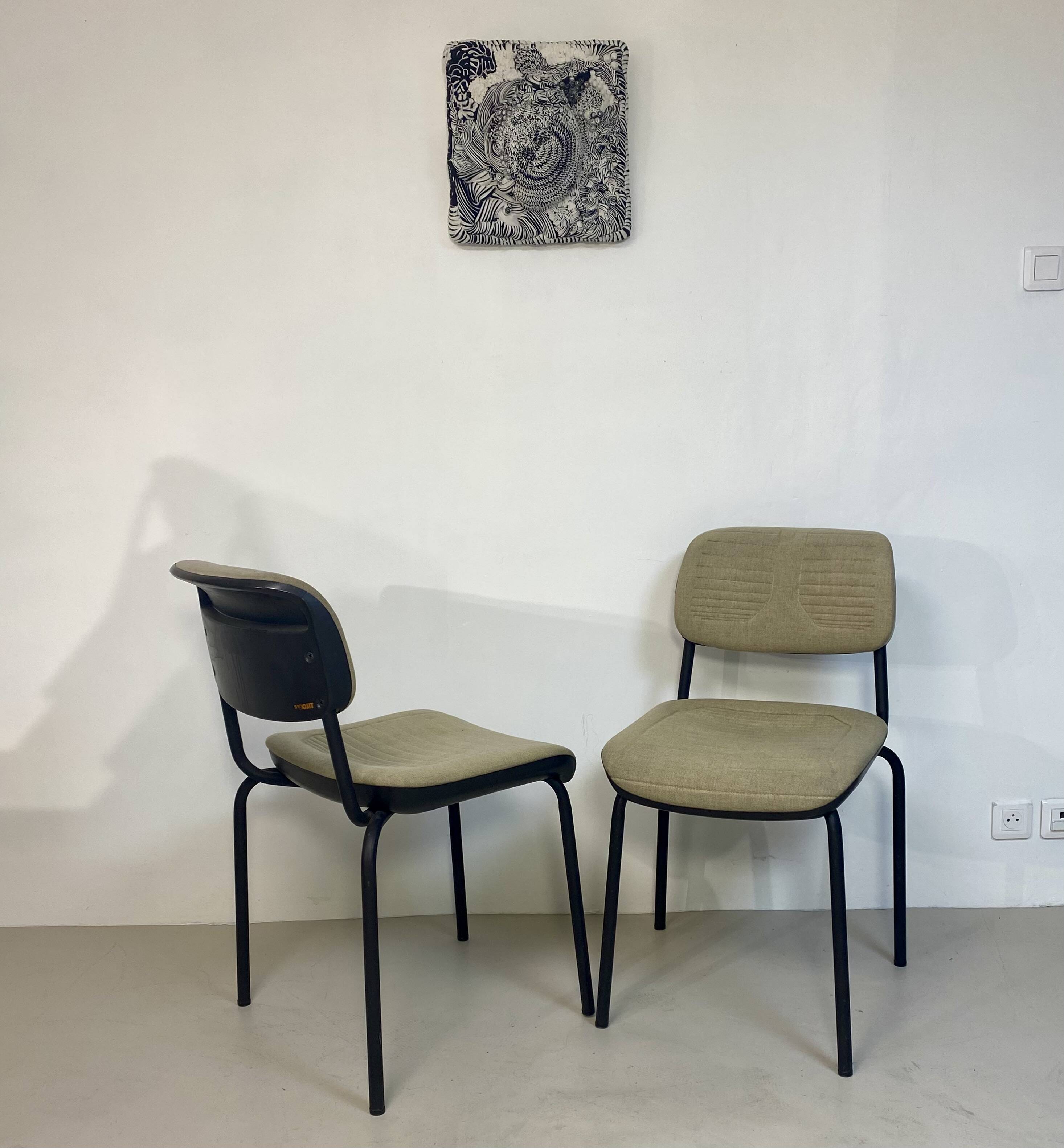 Pair of vintage Eurosit chairs from the 1970s