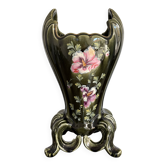 Vase ancien en céramique émaillée