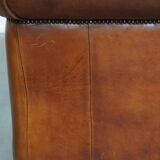 Sheepskin Leather 2.5-Seater Sofa