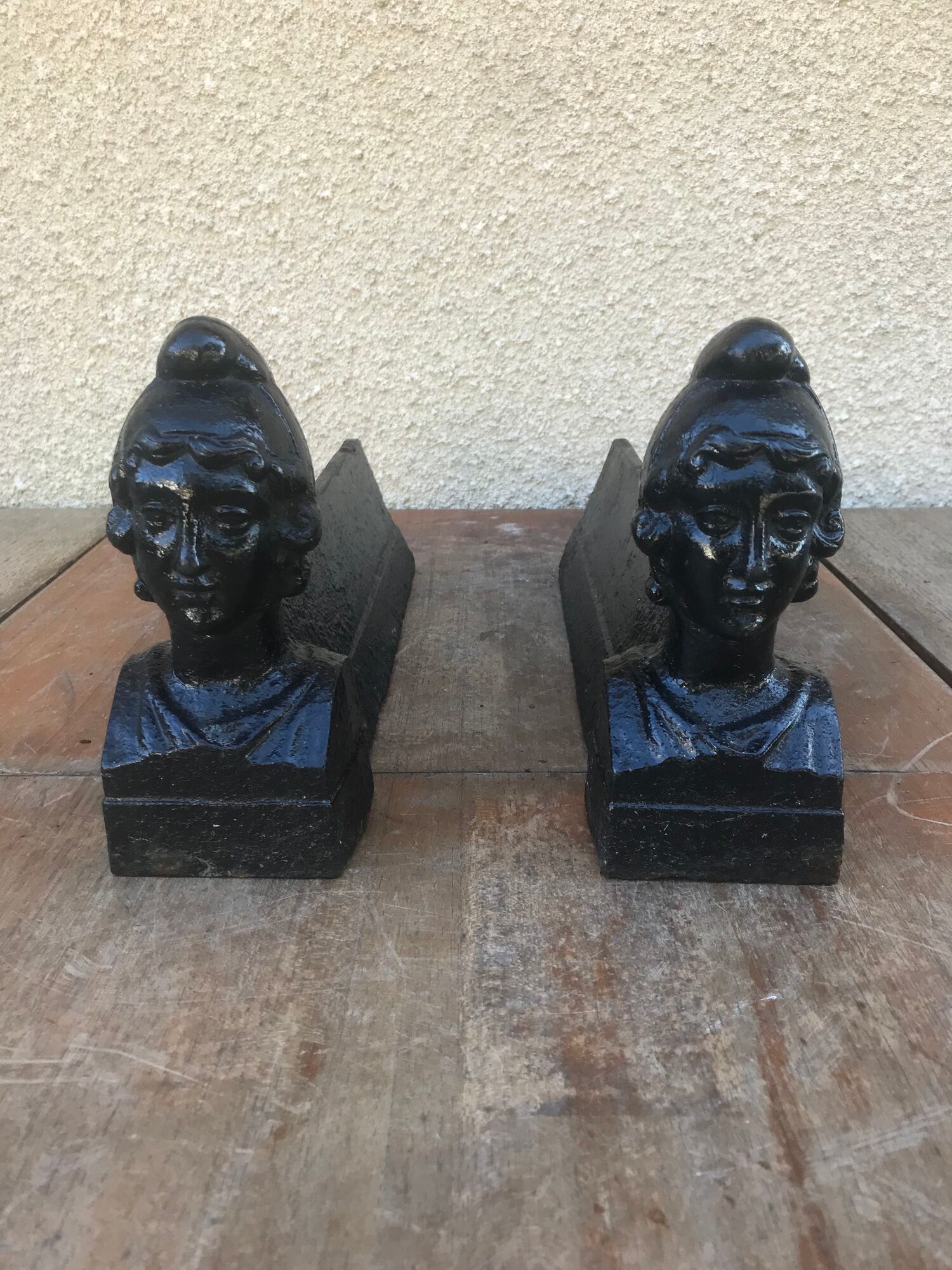 Ancient pair of caterpillars