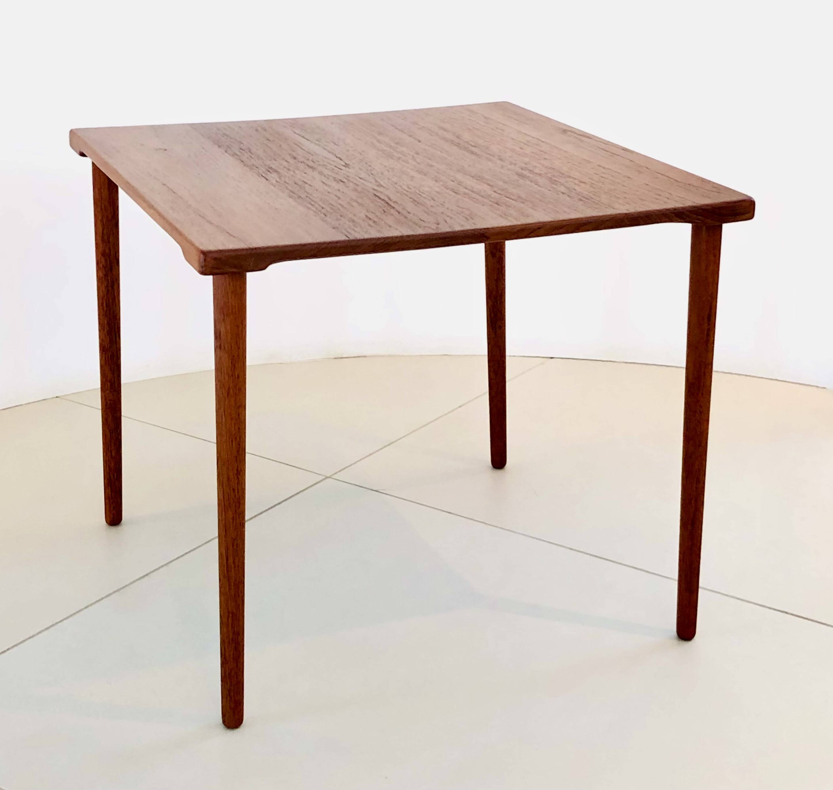 Teak side table model FD544 by Edvard Kindt-Larsen for France and Son, Denmark 50's