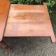 Antique Louis Philippe style farmhouse table in solid cherry wood with its 2 extensions.