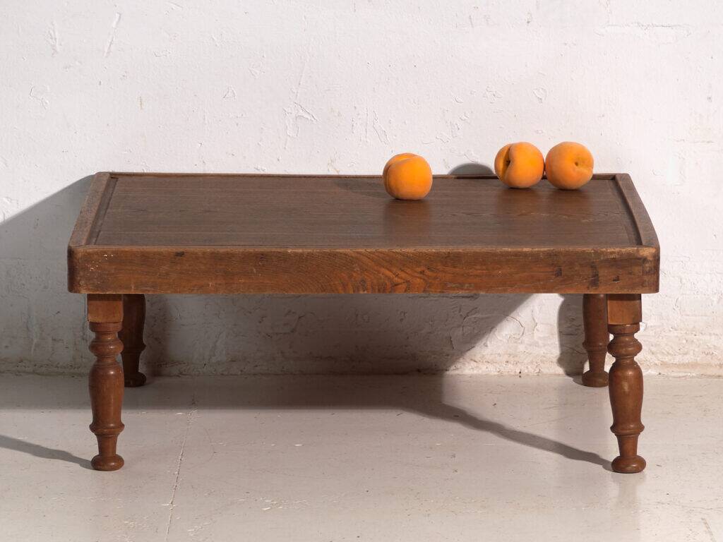 Antique Japanese folding coffee table in wood – Japan, circa 1920