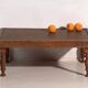 Antique Japanese folding coffee table in wood – Japan, circa 1920
