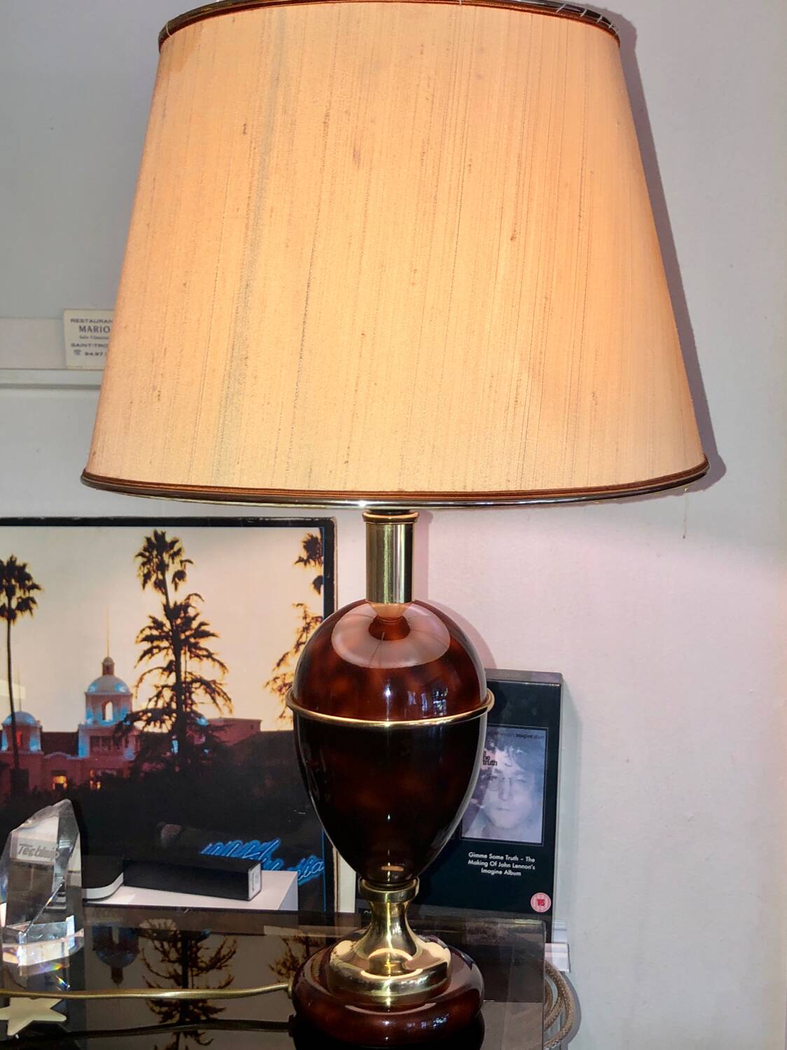 Beautiful brass lamp base