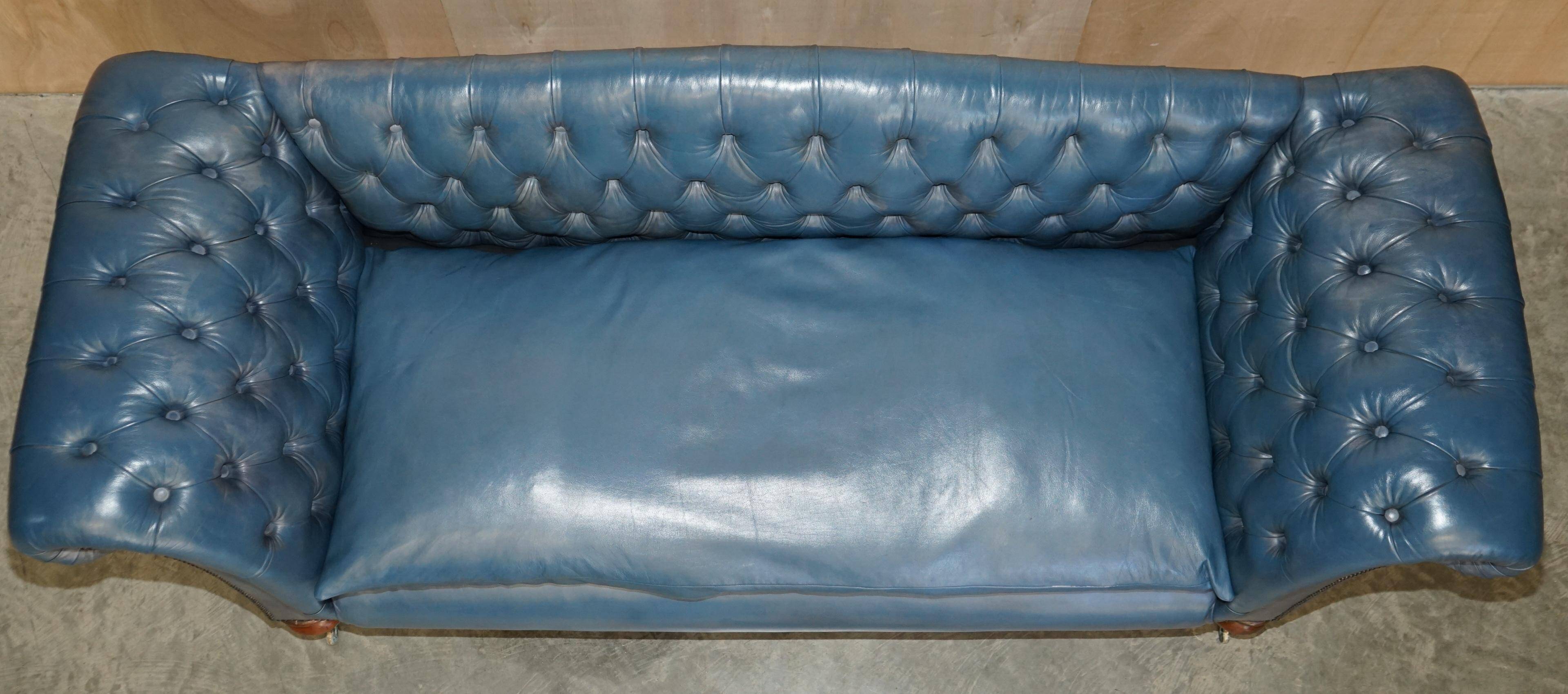 Canapé Chesterfield Regency William IV restauré circa 1830