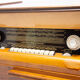Record player and radio Tesla, Czechoslovakia, 1950