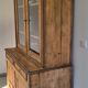 Sideboard curiosity cabinet made of solid antique wood